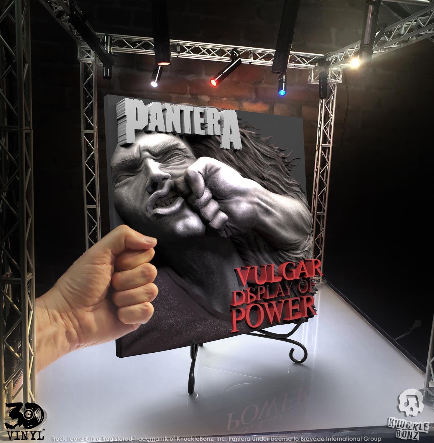 KnuckleBonz 3D Vinyl Collector Series Celebrates Pantera Vulgar Display of Power Anniversary.